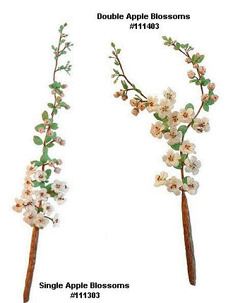Beaded Flowers - Apple Tree Branches